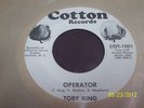 Funk  / Sweet Soul    Toby King    COTTON  LABEL **LISTEN**  RARE