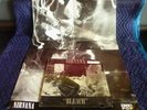 Nirvana Bleach SP34 LP Record WITH ORIGINAL POSTER 1989 SUB POP WAX TRAX