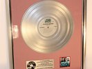 Foreigner, Double Vision, platin Schallplatte goldene