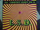 Rare 1960's psychedelic Timothy Leary LSD Lp record album Free Shipping