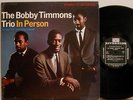 Bobby Timmons Trio In Person Riverside 9391 Black Lbl DG Stereo Original NMint