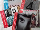 5xLPs Foreigner Double Vision Head Games 4 Inside Information Promo Japan Obi