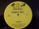 FRANKIE PAUL 