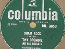 TONY CROMBIE ROCKETS   SHAM ROCK   UK 78 RPM RECORD   ROCK 'N' ROLL ROCKABILLY
