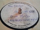 RARE Beatles Acetate 45 EMIDISC Drive My Car ^ Flip is The Jockeys Laugh, Laugh