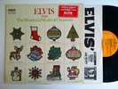 Elvis Presley THE WONDERFUL WORLD OF CHRISTMAS LP LSP-4579 with Bonus Sticker