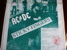AC/DC LP STICKY FINGERS BROWN VINYL RECORD  MINT LIMIT EDOF200