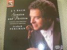 ITZHAK PERLMAN Solo Violin BACH 2LP-set GER-88 MINT