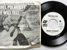 MICHEL POLNAREFF 45 Time Will Tell 4 CORNERS White Label Promo PIC SLEEVE Psych