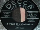 AUTRY INMAN.....IT WOULD BE A DOGGONE LIE....VERY RARE ROCKABILLY (M-)..
