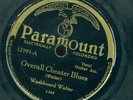 Orig. Paramount 12991 WASHBOARD WALTER TAYLOR Overall Cheater Blues, alt. take