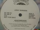 PROMO* Leroy Burgess - Heartbreaker *KILLER BOOGIE* Crazy Rare 1983
