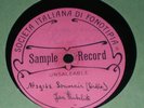 78rpm Fonotipia 39162/39193 Sample Record JAN KUBELIK violin solo