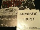 Agnostic Front Victim In Pain Lp On Rat Cage Records and Limited United Blood