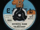SENTIMENTAL REASON / LOVER GIRL The Maytones (Upbeat 1969 Skinhead Reggae) EX- ?