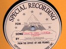PARAMOUNT STUDIO 78 DISC Frank Loesser Burton Lane song demo 1941 JOHN BARRYMORE