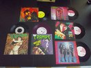 THE CRAMPS punk and psychobilly set of 6 singles 7