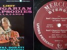 ANTAL DORATI / Liszt Hungarian Rhapsodies No.1,4,5 & 6 / Mercury SR-90371