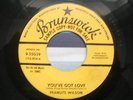 ROCKABILLY, VERY RARE PEANUTS WILSON, BRUNSWICK SAMPLE COPY,NM