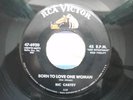 ROCKABILLY; VERY RARE, RIC CARTEY,BORN TO LOVE ONE WOMEN,ORIGINAL RCA 6920, NM