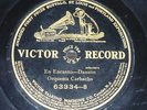 LATIN 78rpm RECORD Victor ORQUESTA CARBACHO & ORQUESTA VALDÉS El Encanto / El...