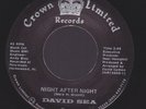 DAVID SEA night after night RARE MODERN SOUL on CROWN LTD mint