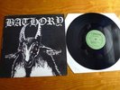 BATHORY.DEBUT.1985.1ST US PRESS VINYL.GREEN. COMBAT. BLACK METAL RARITY