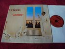 Vinyl LP F.R.DAVID - WORDS 1982  CARRERE 2934153 Germany
