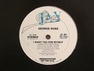 GEORGE DUKE party down COLUMBIA promo disco 12