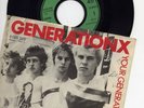 Rare German 7'' single 'Your Generation/ Day by Day'  by Generation X