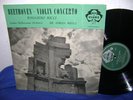 Ruggiero Ricci, Boult: Beethoven: Violin concerto. '56 Decca MONO ONLY, NO SXL