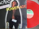 AC/DC POWERAGE RED VINYL CANADIAN RARE MINT  IN STICKERED SHRINK METAL ROCK LP