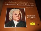HENRYK SZERYNG : BACH 6 SONATEN UND PARTITEN FÜR VIOLINE SOLO 3LP BOX DGG 270902