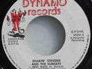 7” EP Sexy Ways Shakin’ Stevens + Sunsets Dynamo Records DYR 45004, 1976