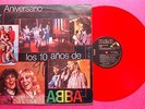 SCARCE LP EL SALVADOR =ABBA= RED VINYL / 10 ANIVERSARIO / DICESA / RCA / RARE