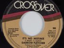 70s Soul 45 DARROW FLETCHER It's No Mistake CROSSOVER HEAR