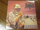 DEATH   LEPROSY   HEAVY METAL ROCK  RECORD ALBUM EX