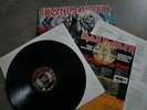 Iron Maiden The number of the Beast USA Promo 1982 GOLD STAMPED