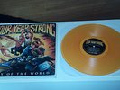 FOUR YEAR STRONG ENEMY OF THE WORLD ORANGE VINYL RARE OOP set your goals transit