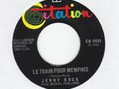 Jenny Rock,Le train pour Memphis,Rufus Thomas,French girl RB Funk 60th,listen 45