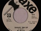 rare New Orleans Funk 45 AL REED shake 'em up AXE Listen