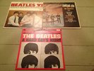 the Beatles - 3 LP's: A Hard Day's Night; Beatles VI; and Something New