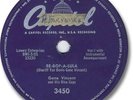 GENE VINCENT Rock & Roll 78 RPM Record. Be-Bop-A-Lula