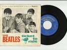 The Beatles TICKET TO RIDE vinyl 7