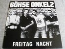 BÖHSE ONKELZ : Freitag Nacht LP Original GERMAN Punk Oi 1988   1st Issue ROR  