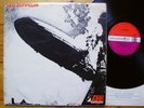 Led Zeppelin I Same s/t UK'69 Plum Atlantic 1st orange press Warner Credits A1B1