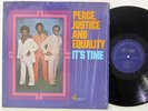 Peace Justice And Equality - It's Time LP - Stonegold -  SHRINK