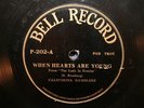 Bell P-202 California Ramblers When Hearts Are Young Am I To Blame Rare Jazz 78