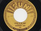 Blues Early SUN 228 Smokey Joe - Listen To Me Baby/ The Signifying Monkey