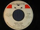 JAMES MOODY funk-jazz 45 SMACK - A - MAC / inst . version  MILESTONE VG+